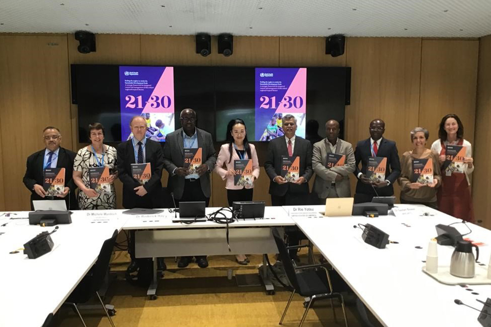 Strategic framework for the integrated control and management of skin NTDs - Group photo